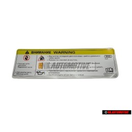 Audi Original Pl.Ident. Attention Tension Elevee - 8K0010520D