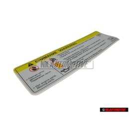 Audi Original Pl.Ident. Attention Tension Elevee - 8K0010520D