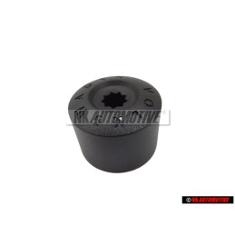 VW Original Capuchon De Boulon De Roue Noir Satine - 3C0601173 9B9