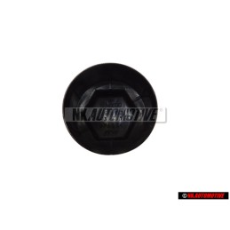 Audi Original Capuchon De Boulon De Roue Noir Satine - 4F0601173 01C
