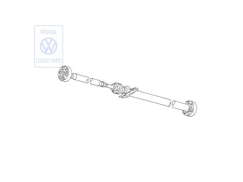 VW Original Arbre A Cardans - 1H0521101
