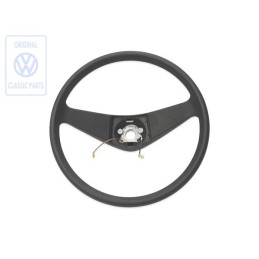 VW Original Volant De Direction Noir Satine - 867419091K 01C