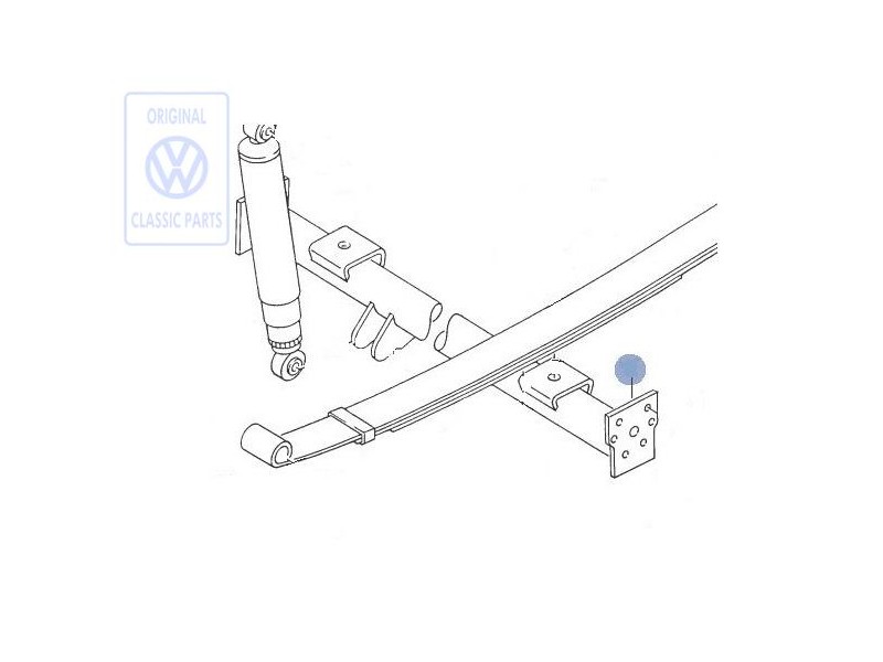 VW Original Corps De Train Ar - 147501011B