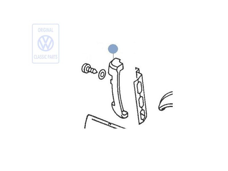 VW Original Panneau De Coin - 179813356