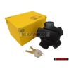 HELLA Fuel Tank Filler Cap With Flap/Cover Lockable - 8XY 004 727-011