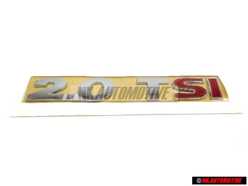 VW Original 2.0 TSI Arrière Embleme Monogramme Logo - 1Q0853675S GQF