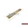 VW Original 2.0 TSI Arrière Embleme Monogramme Logo - 1Q0853675S GQF
