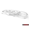 Audi Original Anneaux Avant Embleme Logo Chrome - 8T0853605