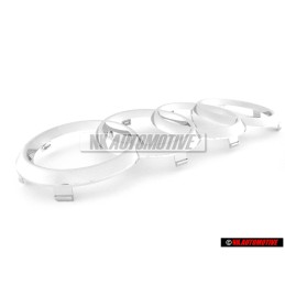 Audi Original Anneaux Avant Embleme Logo Chrome - 8T0853605