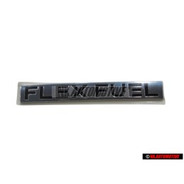 VW Original FLEX FUEL Arrière Embleme Monogramme Logo Chrome - 1K0853675AMFXC