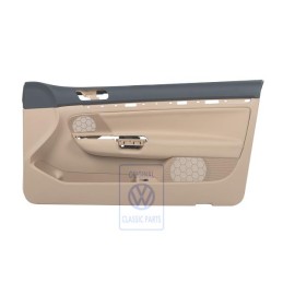 VW Original Revetement Porte Simili-Cuir Anthracite/Beige Pure - 1K3867012AQRDQ