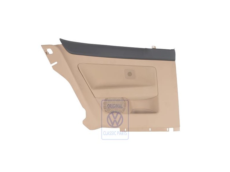 VW Original Revetement Lateral (Tissu) Anthracite/Beige Pure - 1K3867043ABRDH