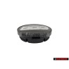 VW Original Enjoliveur De Roue Couleurs Chromees/Noir - 1H0601171B BXF