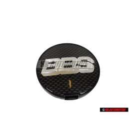 VW Original Enjoliveur De Roue Couleurs Chromees/Noir - 1H0601171B BXF