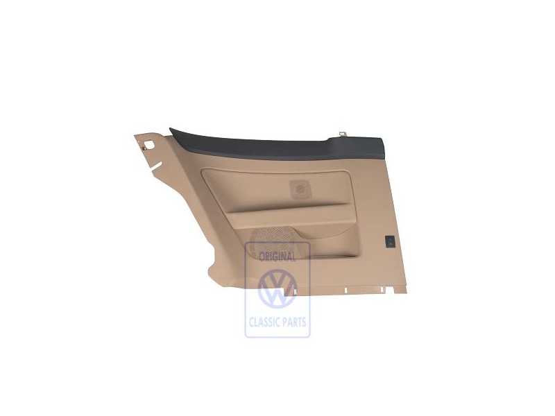 VW Original Revetem. Lateral Simili-Cuir Anthracite/Beige Pure - 1K3867043AKRDQ