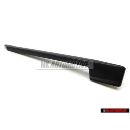 VW Original Cache P. Rail De Guidage Noir Satine - 357881087 01C