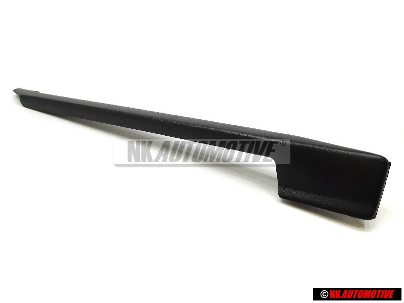 VW Original Cache P. Rail De Guidage Noir Satine - 357881087 01C