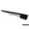VW Original Cache P. Rail De Guidage Noir Satine - 357881087 01C