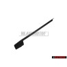 VW Original Cache P. Rail De Guidage Noir Satine - 357881088 01C