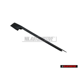 VW Original Cache P. Rail De Guidage Noir Satine - 357881088 01C