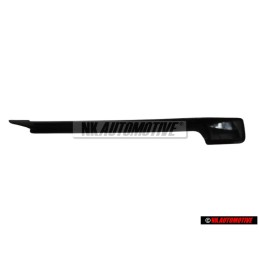 VW Original Cache P. Rail De Guidage Noir Satine - 357881088 01C
