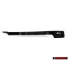 VW Original Cache P. Rail De Guidage Noir Satine - 357881088 01C