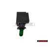 VW Original Support De Lampe Avec Ampoule Vert - 357919243A K25