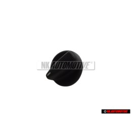 VW Original Bouton Rotatif Noir Satine - 357927533 01C