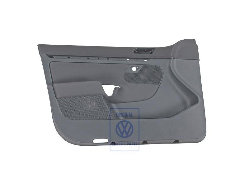 VW Original Garniture De Porte Tissu Noir Titane/Anthracite - 1K4867011FDTRS