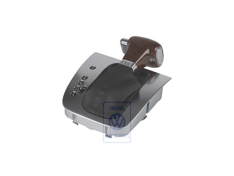 VW Original Cache De Commande Des Vitesses Noir/Noyer/Aluminium - 1K1713203ALWHC