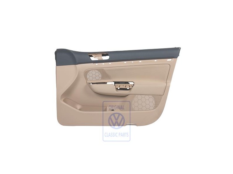 VW Original Garniture De Porte (Tissu) Anthracite/Beige Pure - 1K4867012DCRDH