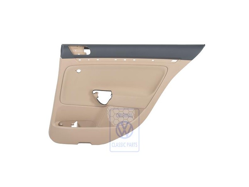 VW Original Garniture De Porte (Tissu) Anthracite/Beige Pure - 1K6867212GSRDH
