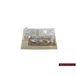 VW Original SDI Arrière Embleme Monogramme Logo Chrome - 1K0853675M 739