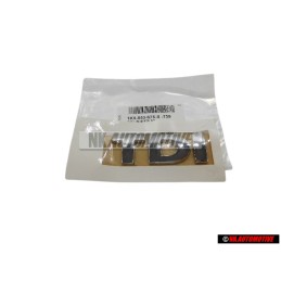 VW Original TDI Arrière Embleme Monogramme Logo Chrome - 1K0853675S 739