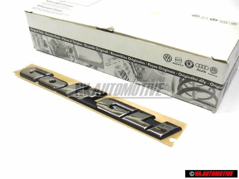 VW Original GOLF GLI Arrière Embleme Monogramme Logo Chrome - 1H6853687AGZ10