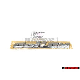 VW Original GOLF GLI Arrière Embleme Monogramme Logo Chrome - 1H6853687AGZ10