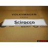 VW Original Scirocco Plaque De Police (Reflechiss.) - 1K8071801B