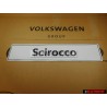 VW Original Scirocco Plaque De Police (Reflechiss.) - 1K8071801B