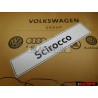 VW Original Scirocco Plaque De Police (Reflechiss.) - 1K8071801B