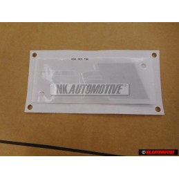 Audi Original S7 Arrière Embleme Monogramme Logo Chrome Rouge - 4G8853735 2ZZ