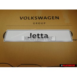 VW Original Jetta Plaque De Police (Reflechiss.) - 5C6071801A