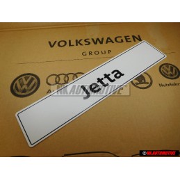 VW Original Jetta Plaque De Police (Reflechiss.) - 5C6071801A