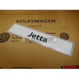 VW Original Jetta Plaque De Police (Reflechiss.) - 5C6071801A