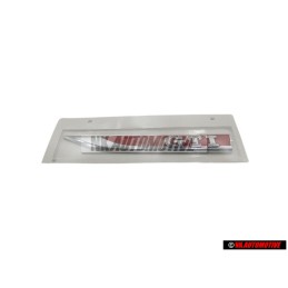 VW Original GTI Côté Embleme Monogramme Logo Chrome Rouge - 5G0853688ASJZQ