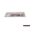 VW Original GTI Côté Embleme Monogramme Logo Chrome Rouge - 5G0853688ASJZQ