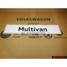 VW Original Multivan Plaque De Police (Reflechiss.) - 7E5071801A