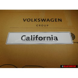 VW Original California Plaque De Police (Reflechiss.) - 7H7071801A
