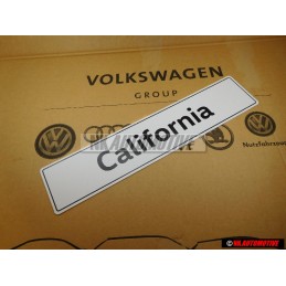 VW Original California Plaque De Police (Reflechiss.) - 7H7071801A
