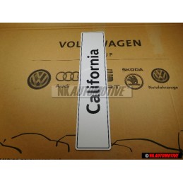 VW Original California Plaque De Police (Reflechiss.) - 7H7071801A
