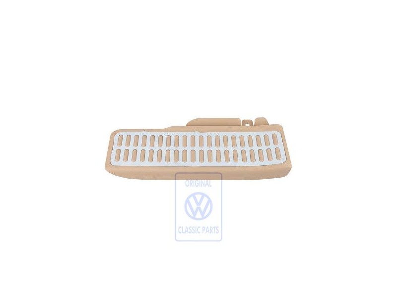 VW Original Support P. Repose-Pied Beige Pur/Aluminium - 1K1864551 TKJ